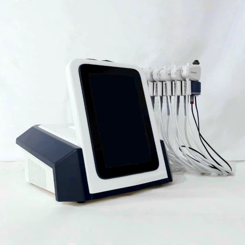 Microcurrent and radio frequency facial treatment as part of the 8-session course at Sculpted Skincare in Heydon, Hertfordshire